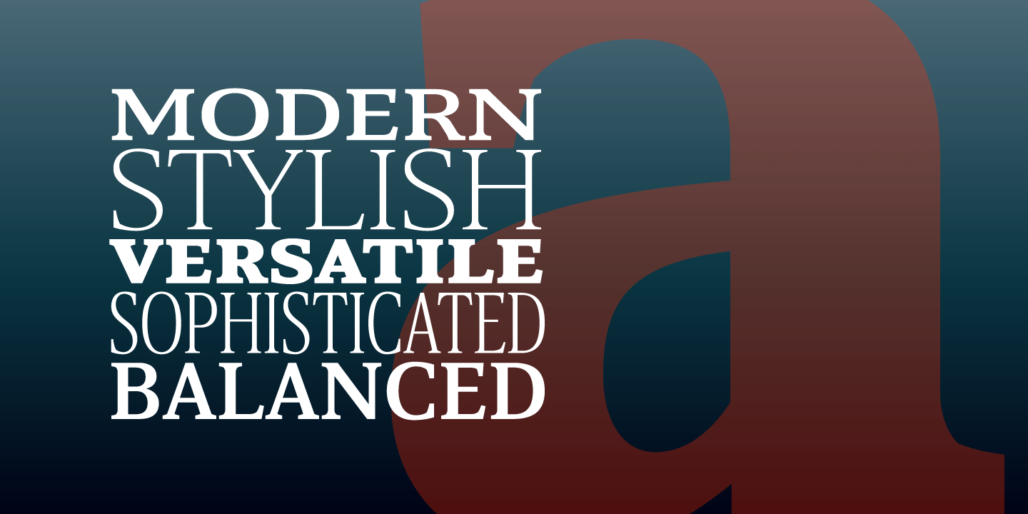 Cabot Font Poster #1