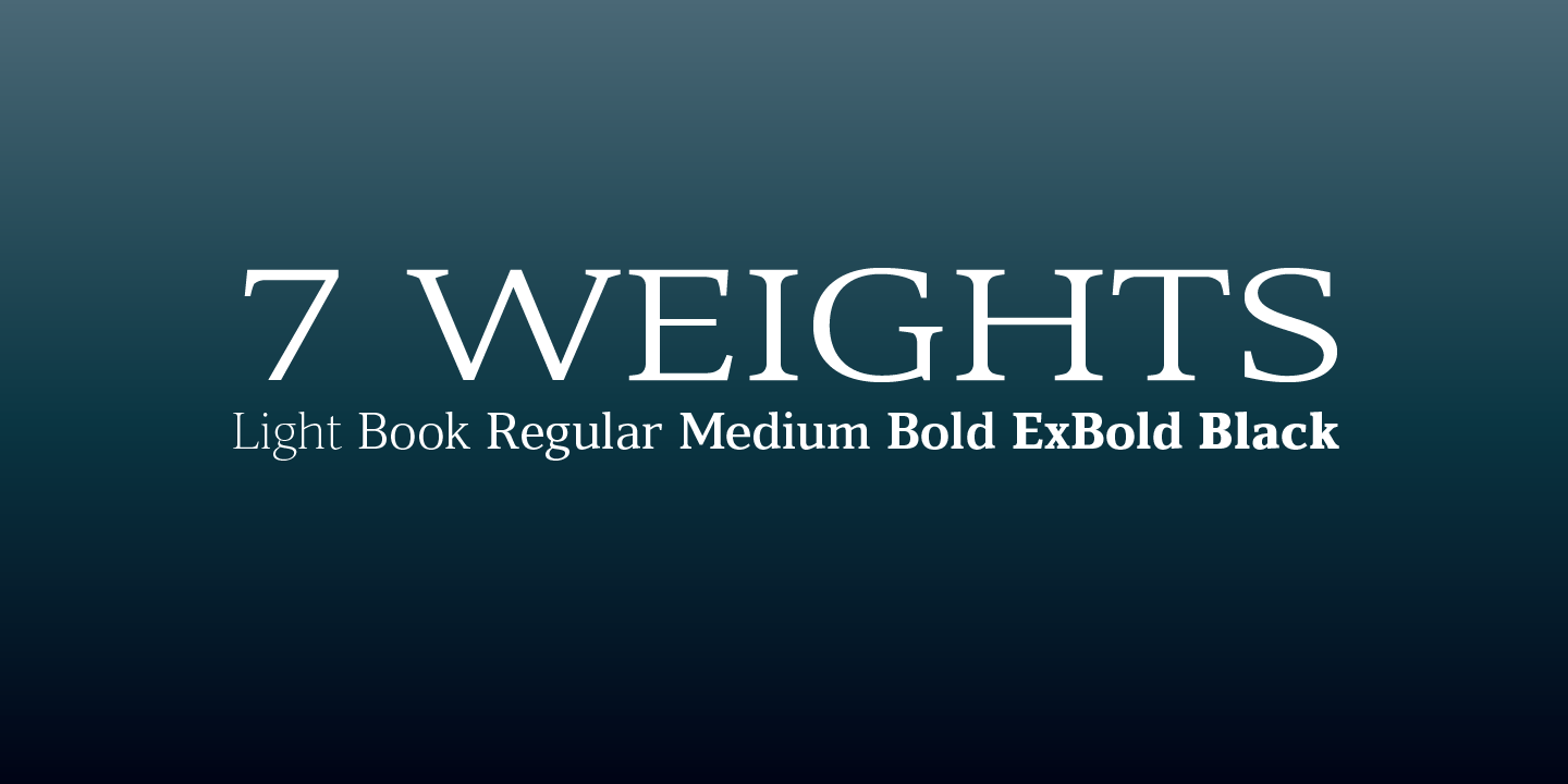 Cabot Font Poster #1