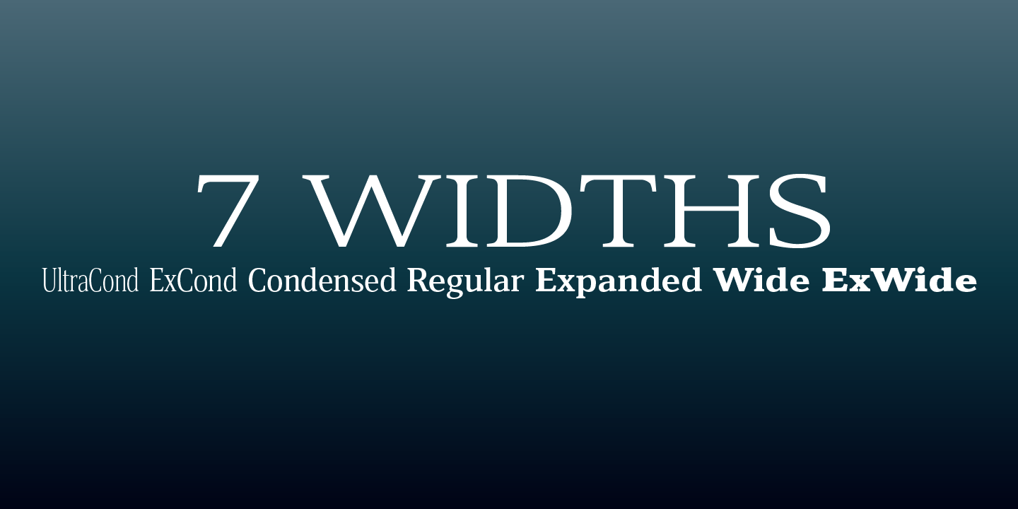 Cabot Font Poster #1