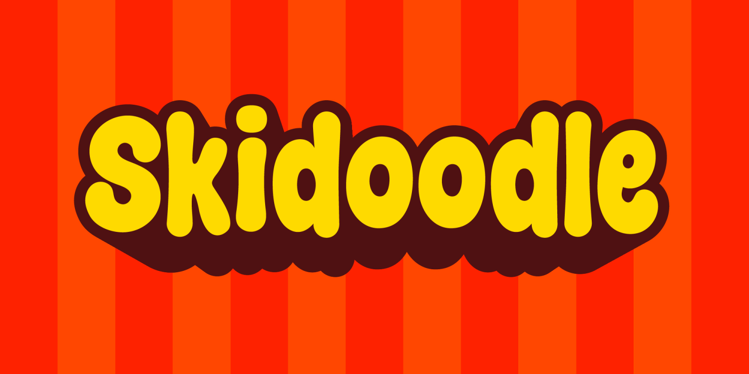 Skidoodle Font Poster #1