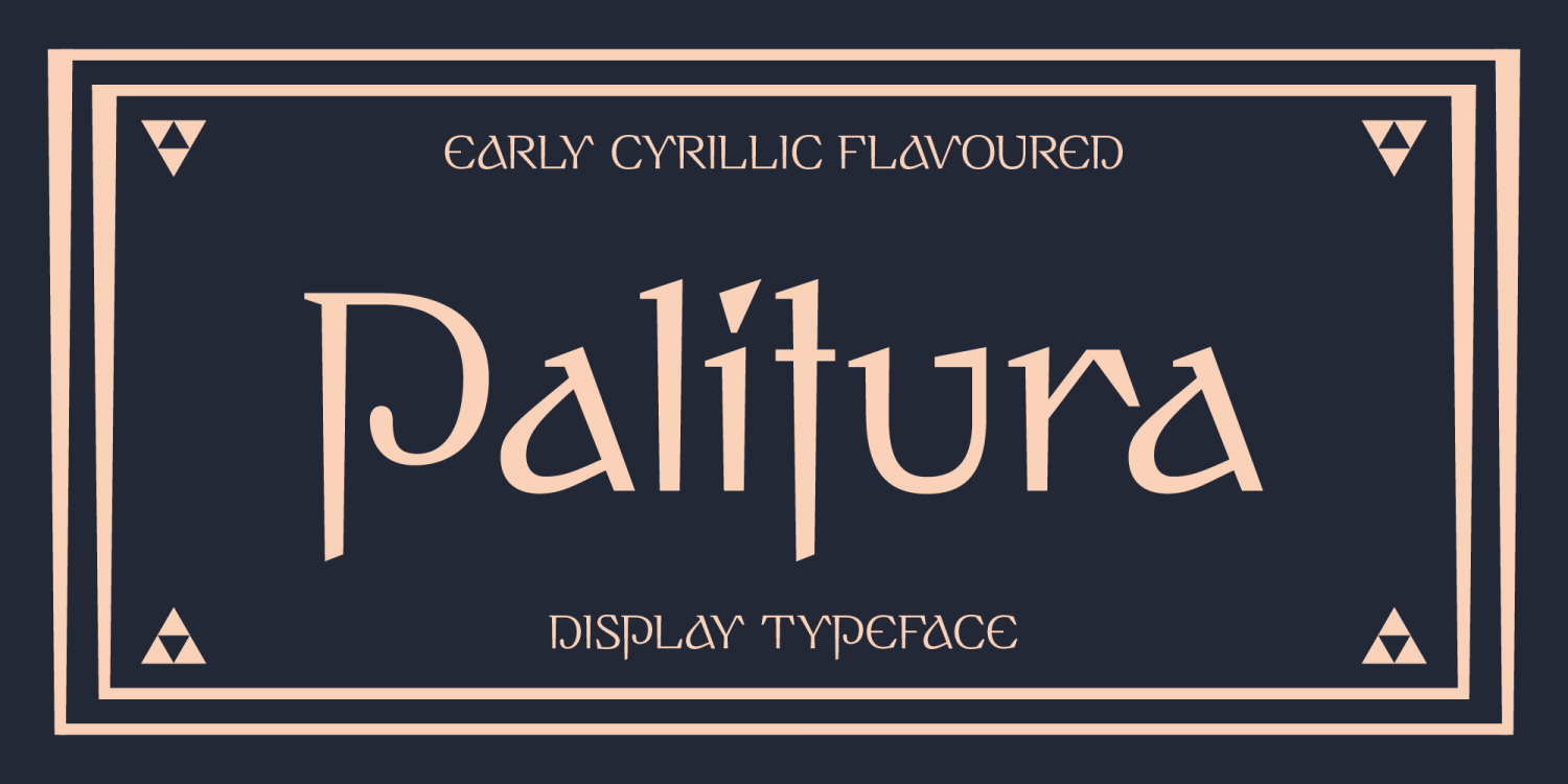 Palitura Font Family