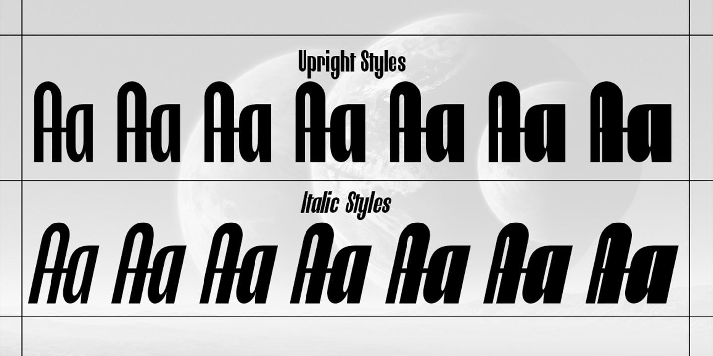 Neothin—Modern Narrow Sans Serif Font Poster #3