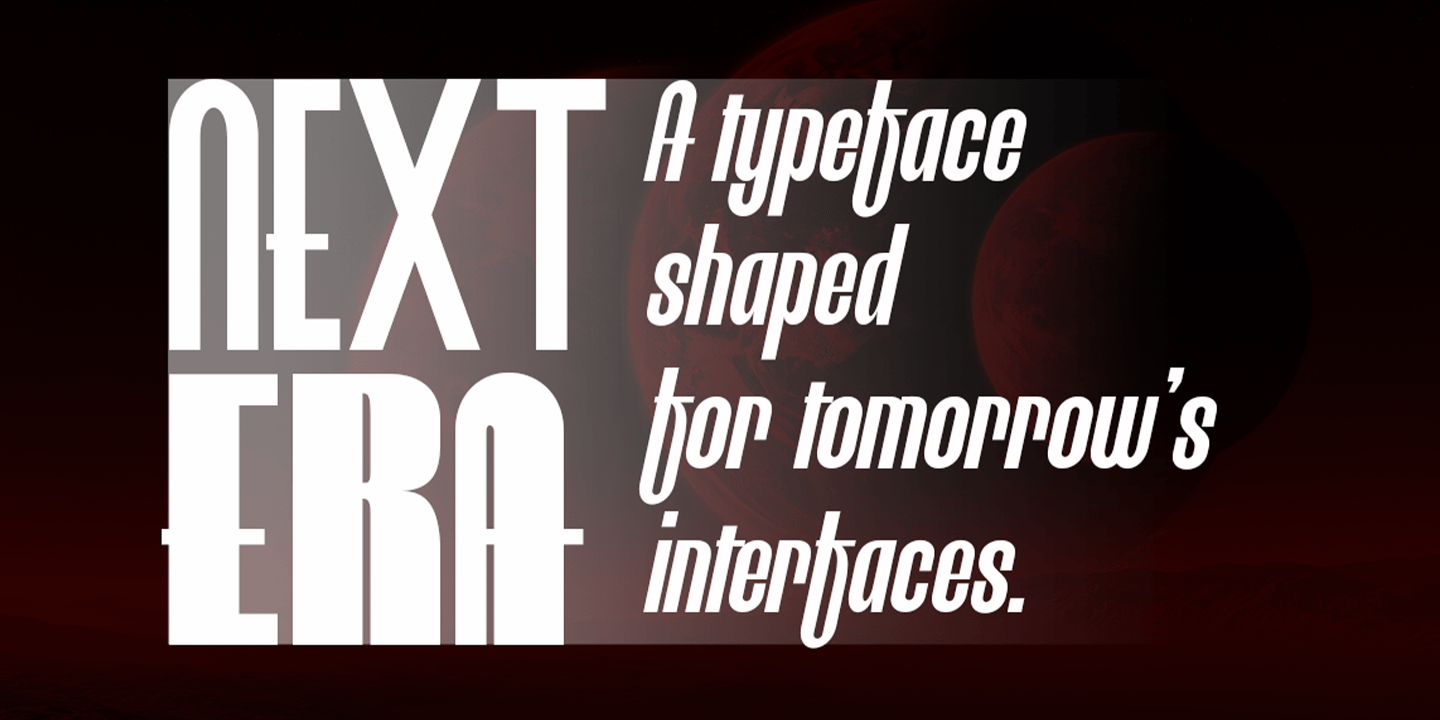 Neothin—Modern Narrow Sans Serif Font Poster #4