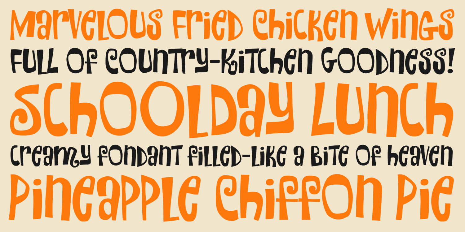 Mikey Mugshot Font Poster #1