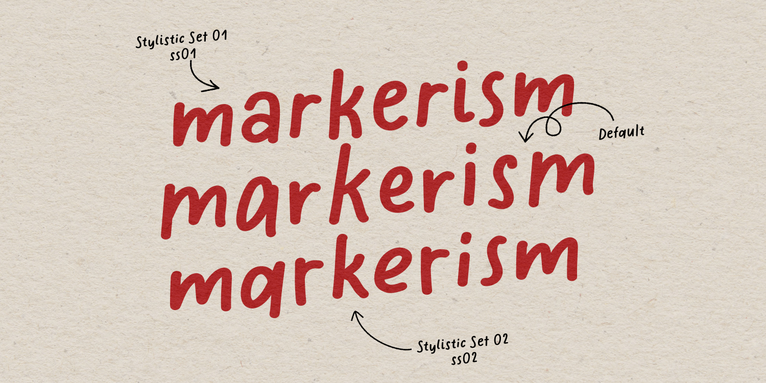 Markerist Font Poster #1