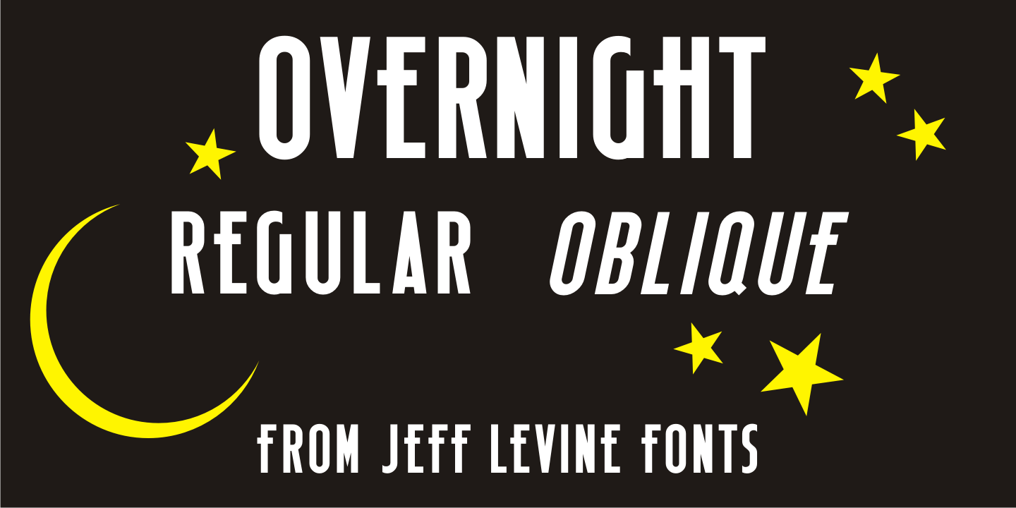 Overnight Font Family
