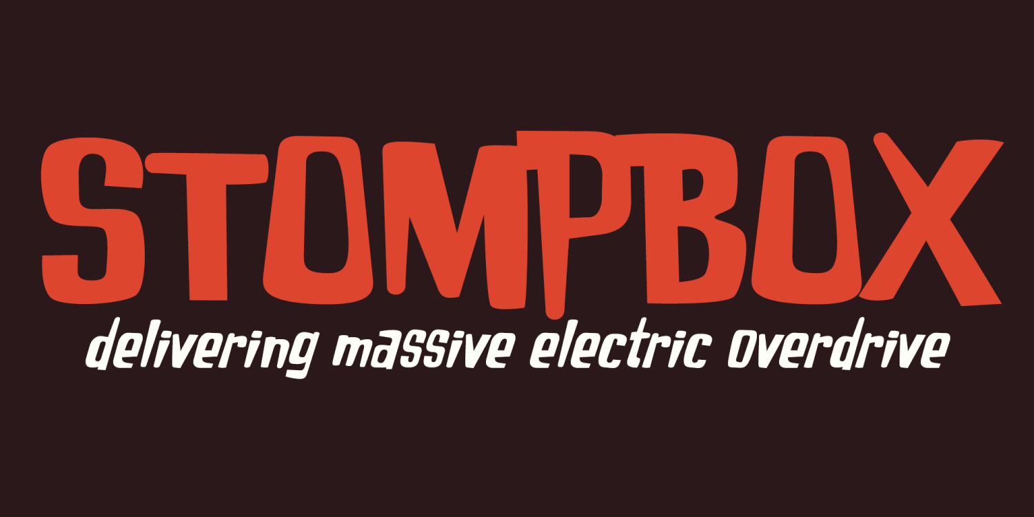 Stompbox Font Family