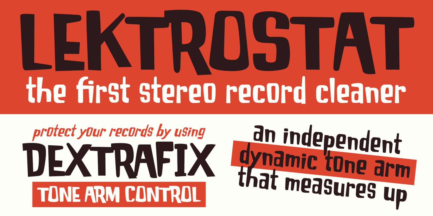 Stompbox Font Poster #1
