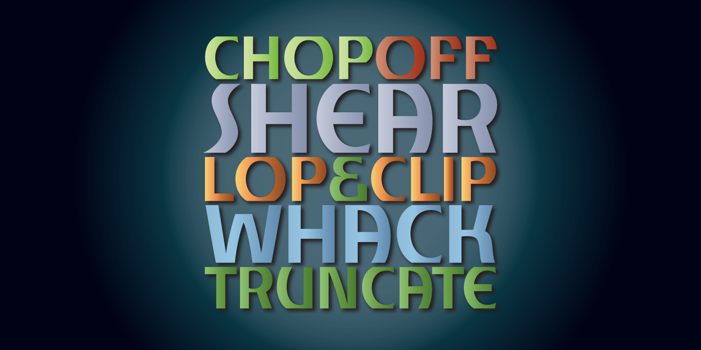 Churchward Alien Bold Font Poster #1