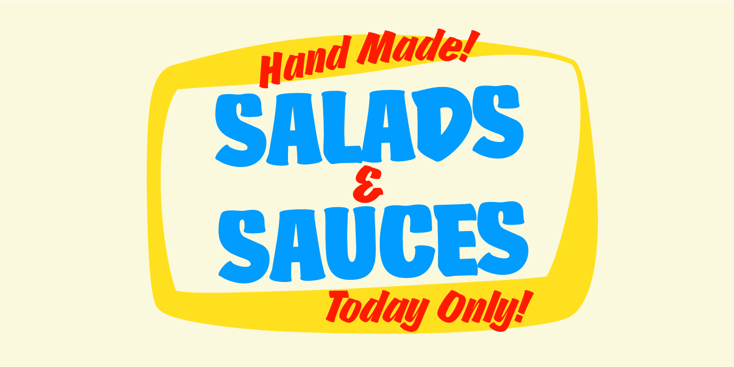 Churchward Brush Font Poster #1