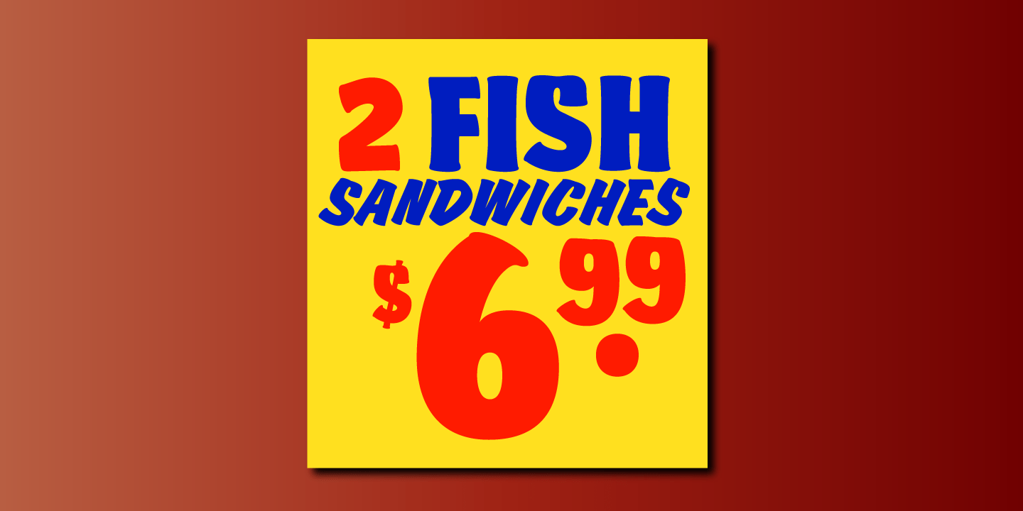 Churchward Brush Font Poster #1