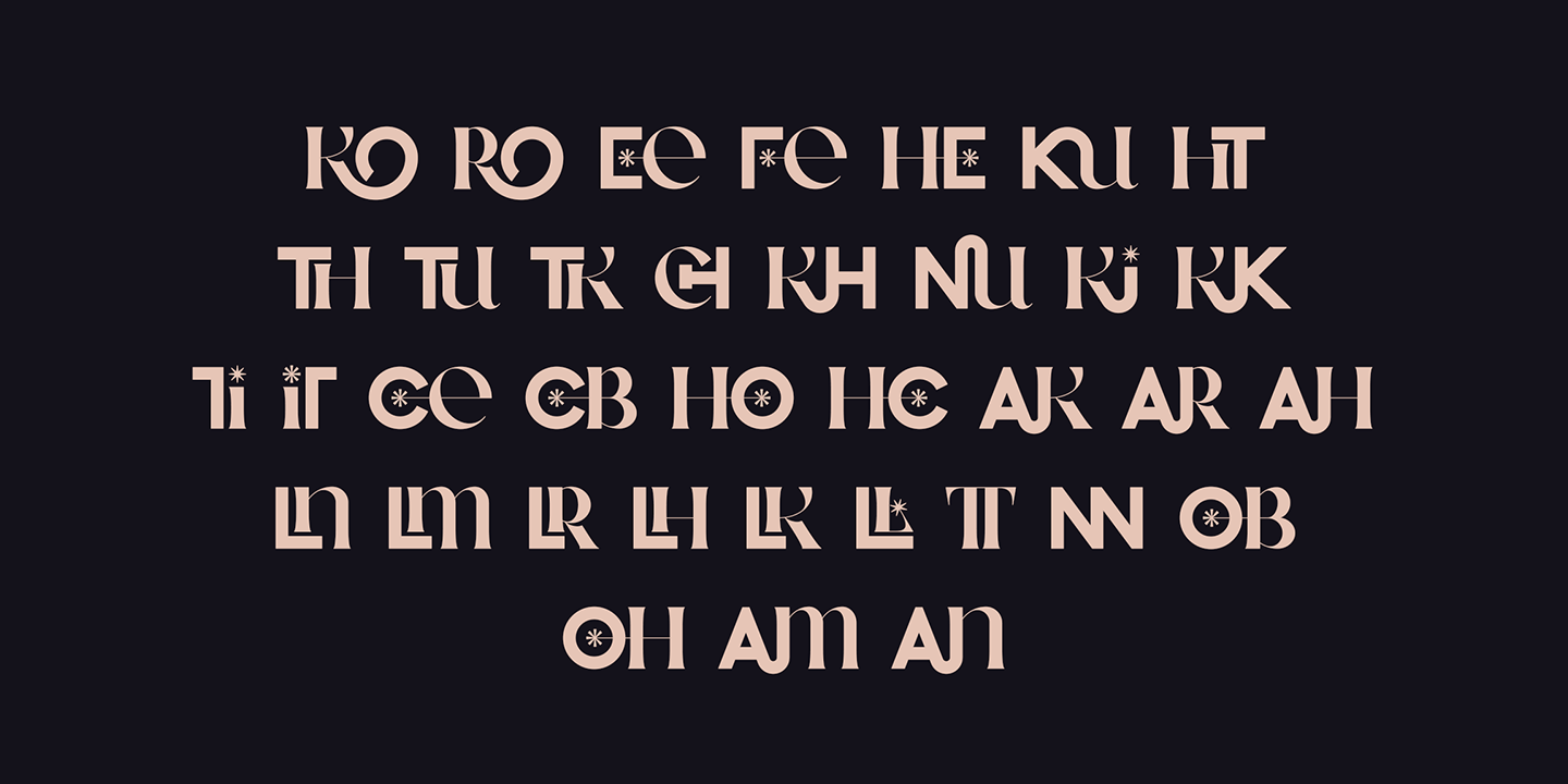 Neat Type Font Poster #1