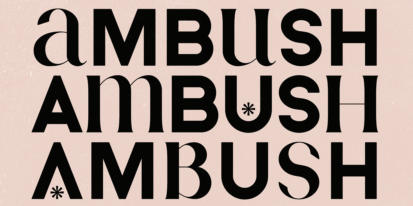 Neat Type Font Poster #1