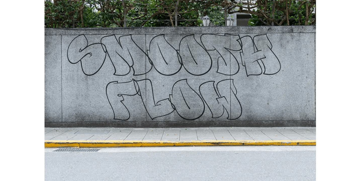 Smooth Flow® Font Family - Poster #2