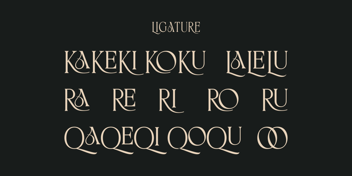 Bikave Regular Font Poster #1