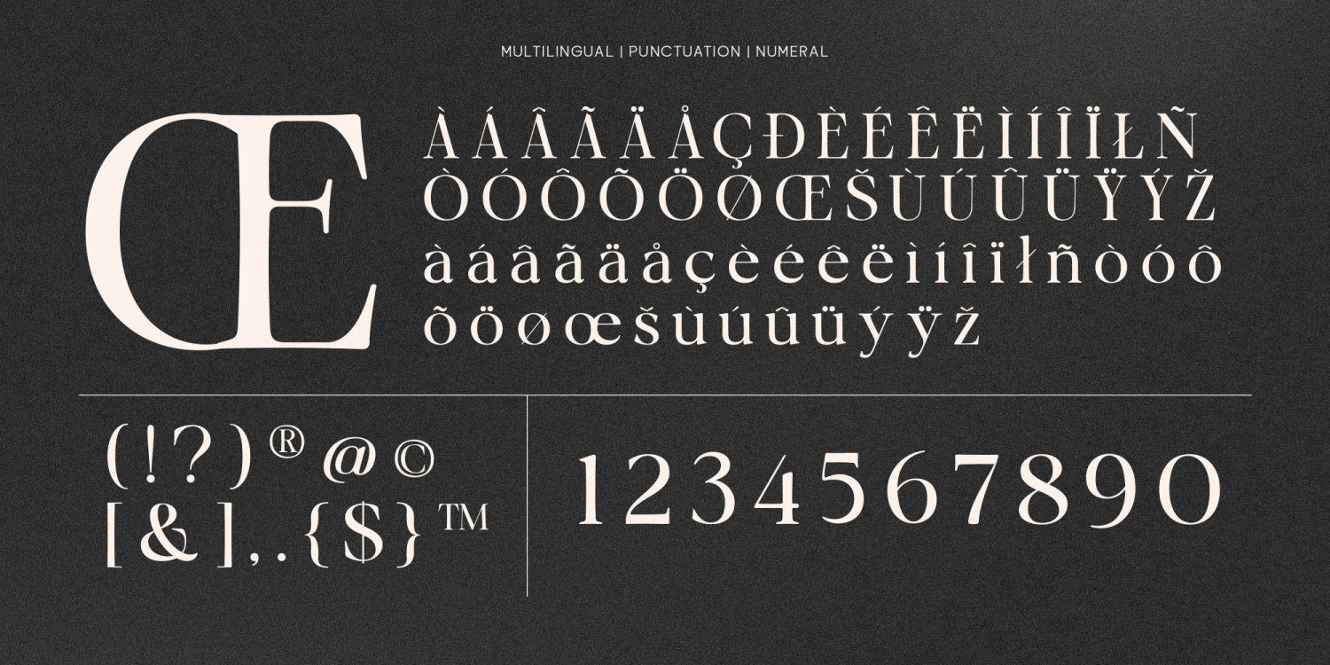 OV Cotin Font Poster #1