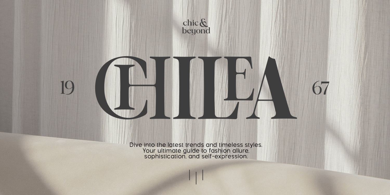 OV Cotin Font Poster #1