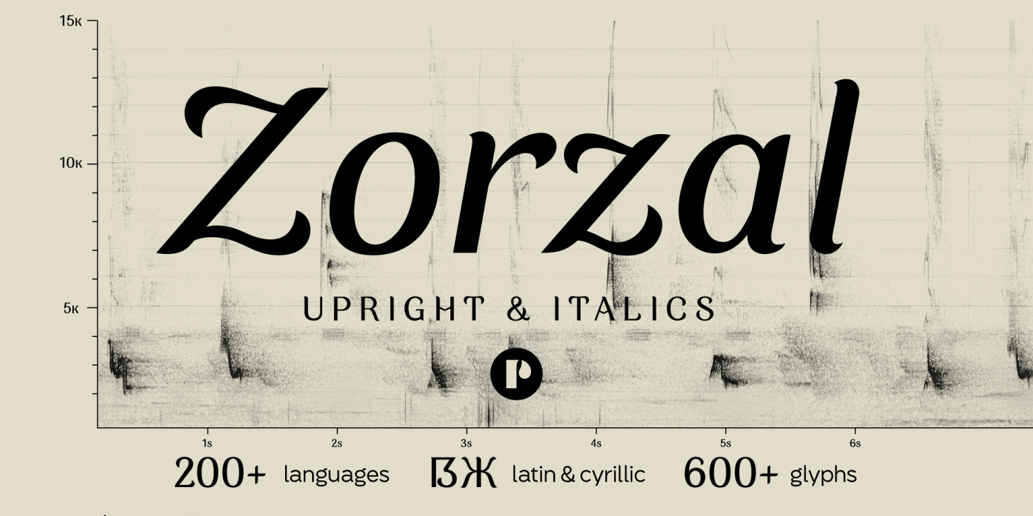 Zorzal Font Poster #1