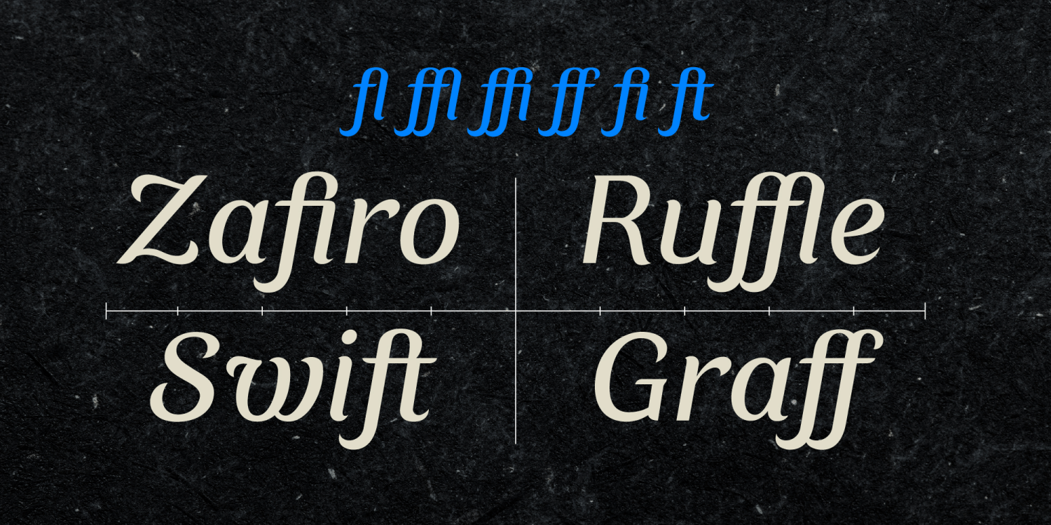 Zorzal Font Poster #1