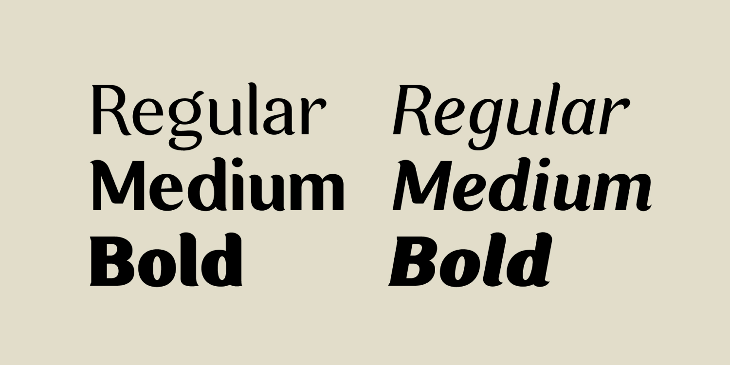 Zorzal Font Poster #1