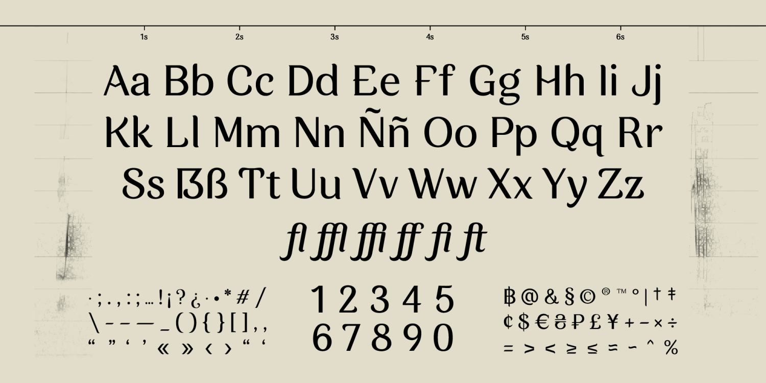 Zorzal Font Poster #1