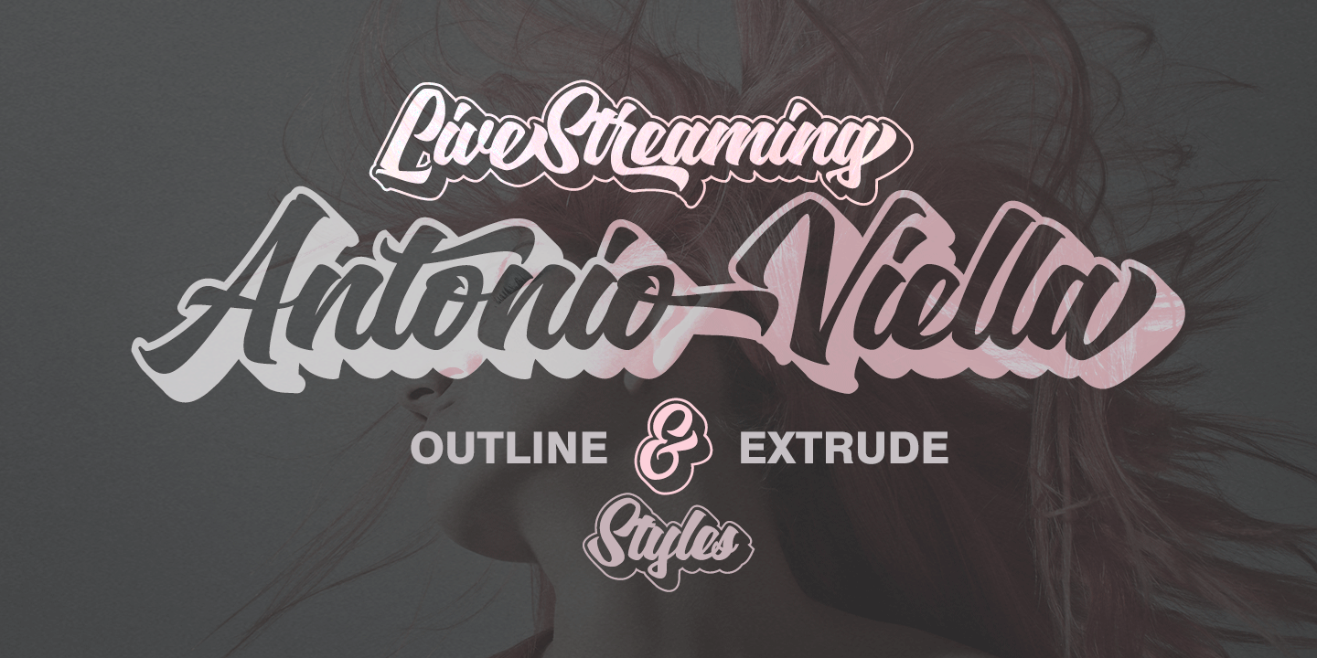 Malvina Font Poster #11