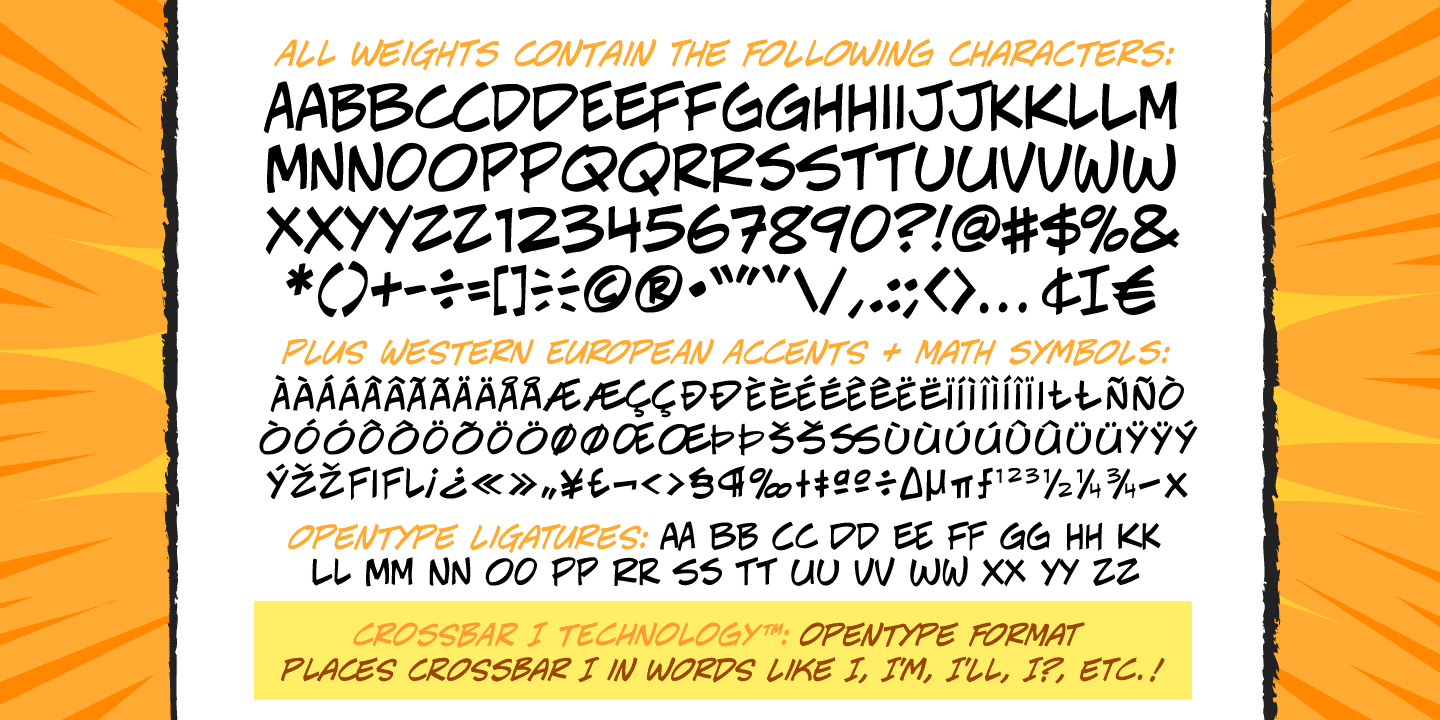 J Scott Campbell Font Poster #1