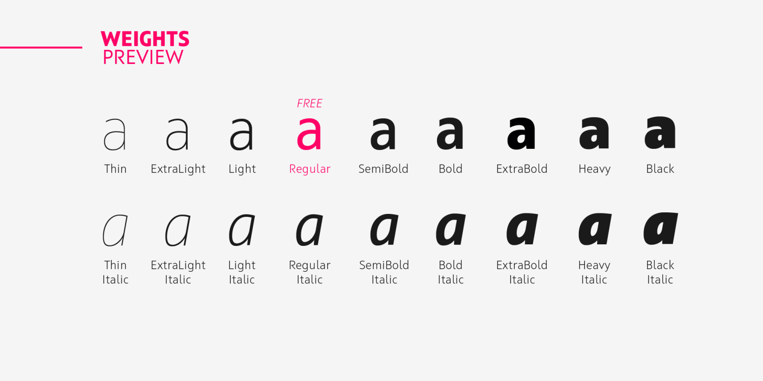 Squad Font Poster #1