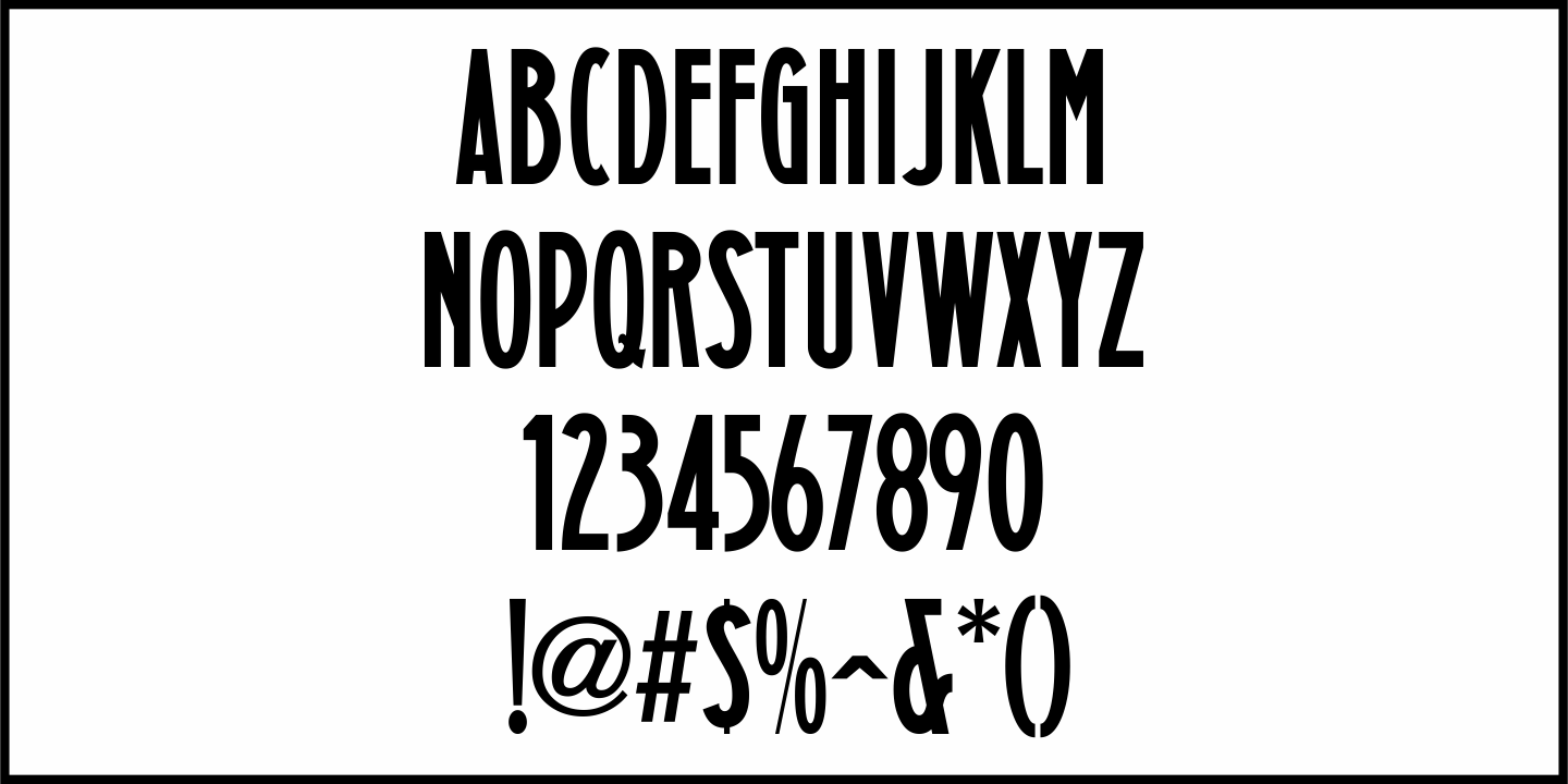 French Theater Font Poster #3