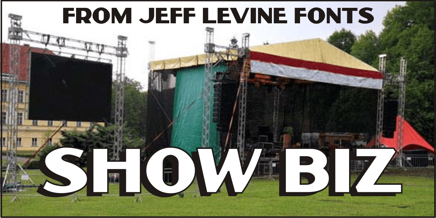 Show Biz Font Family