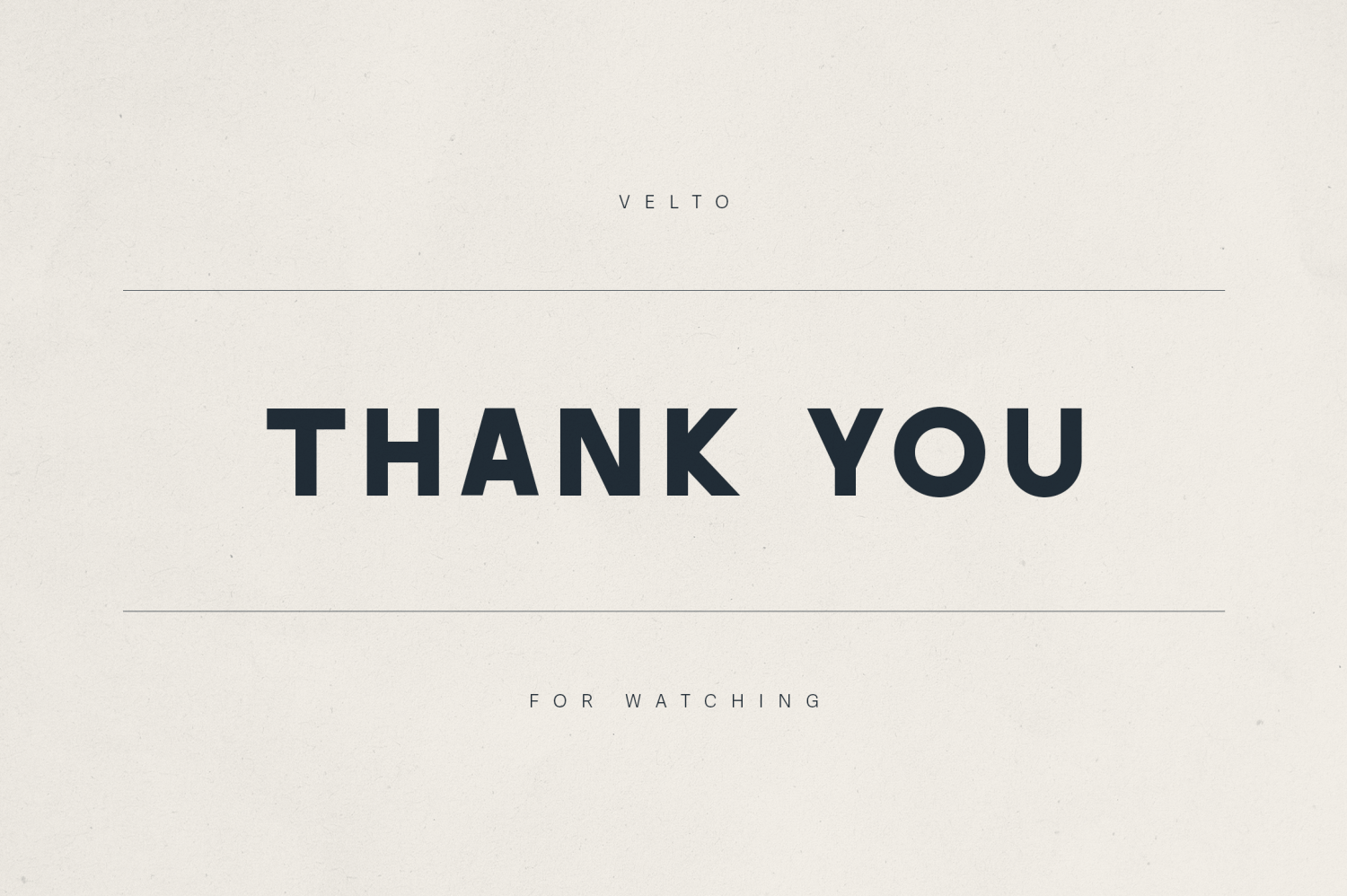 Velto Font Poster #1
