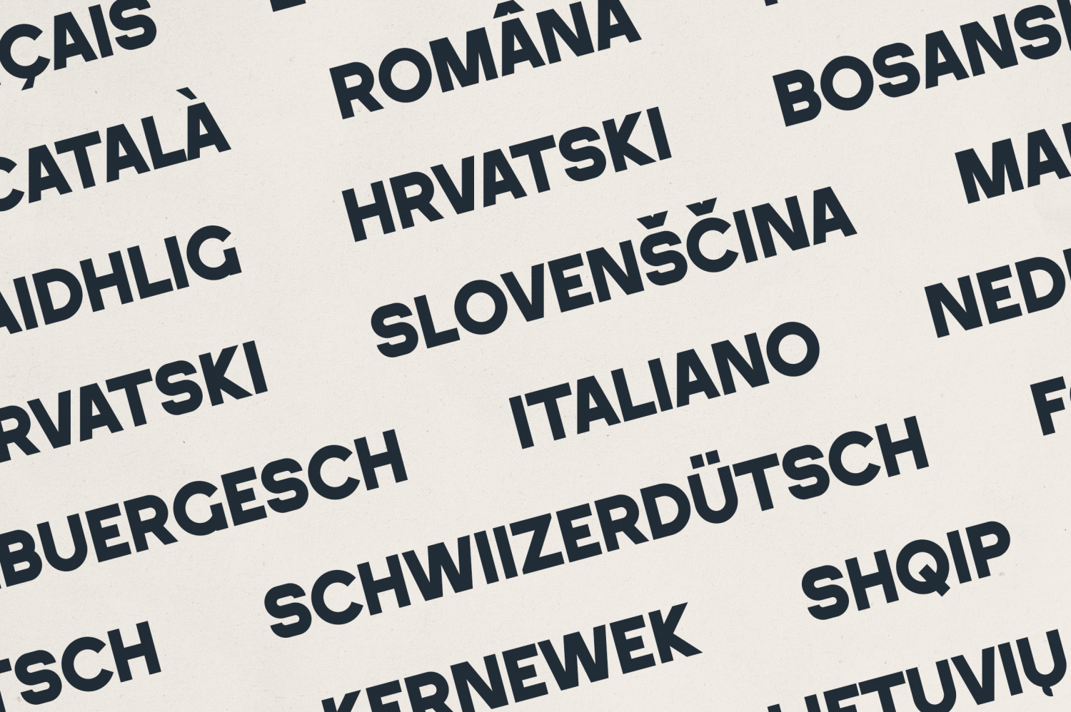 Velto Font Poster #1
