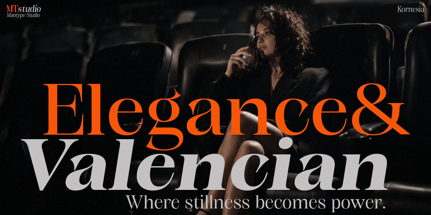 Kornesia Font Poster #1