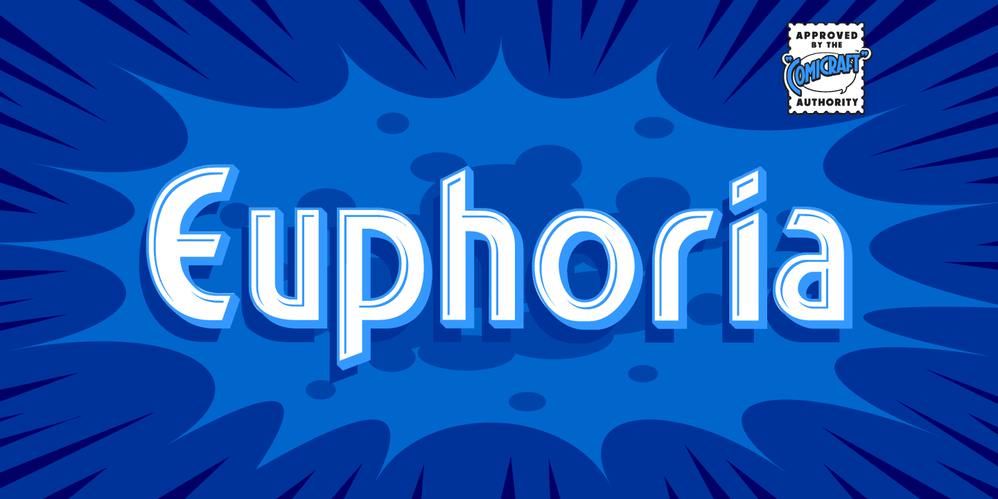 Euphoria Font Poster #1