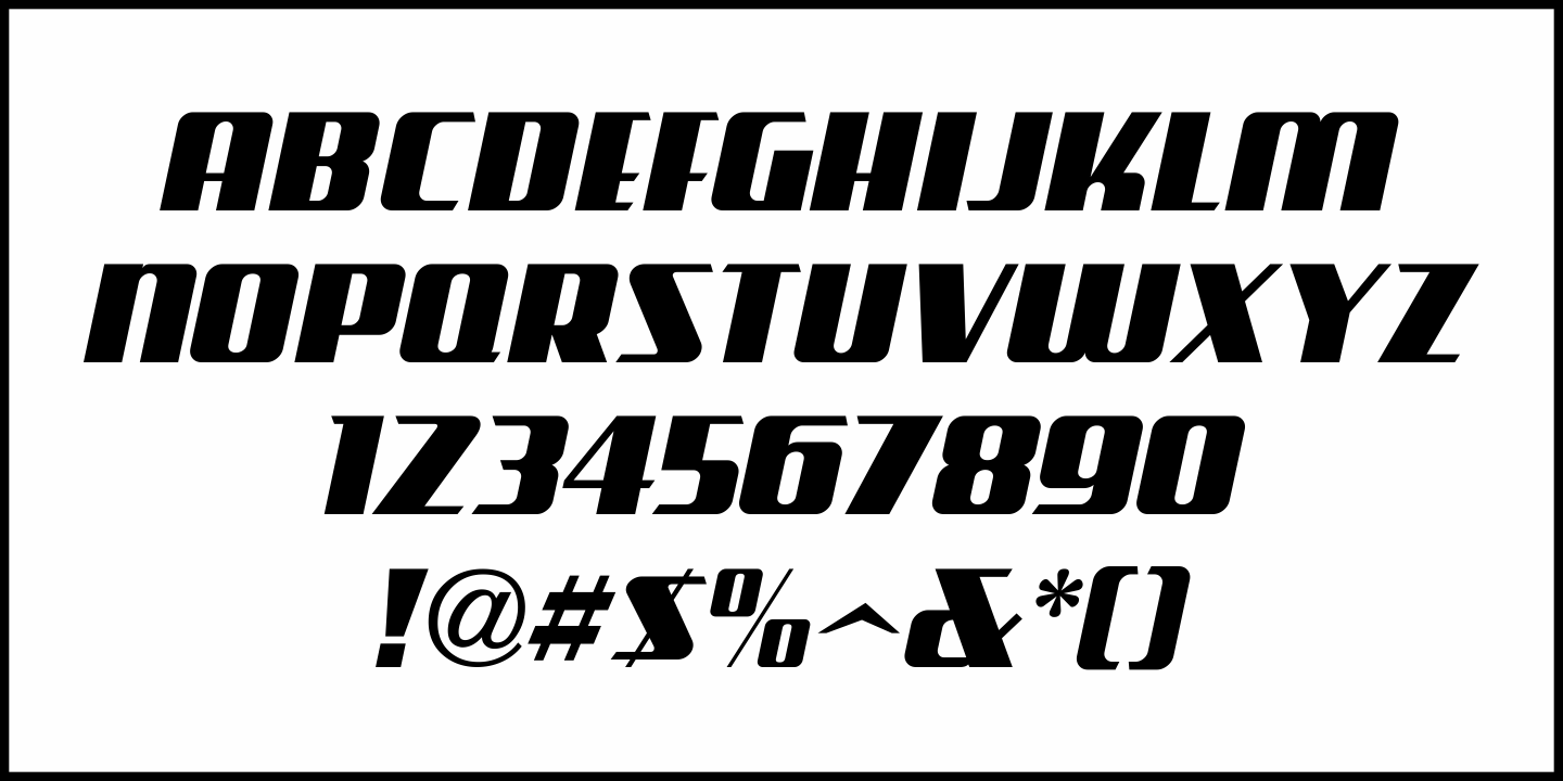 Newsreel Headline Font Poster #5