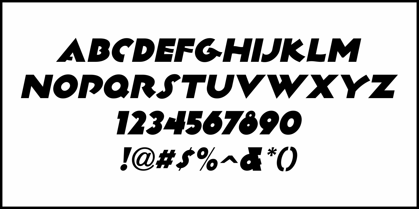 Lobby Poster Font Poster #1