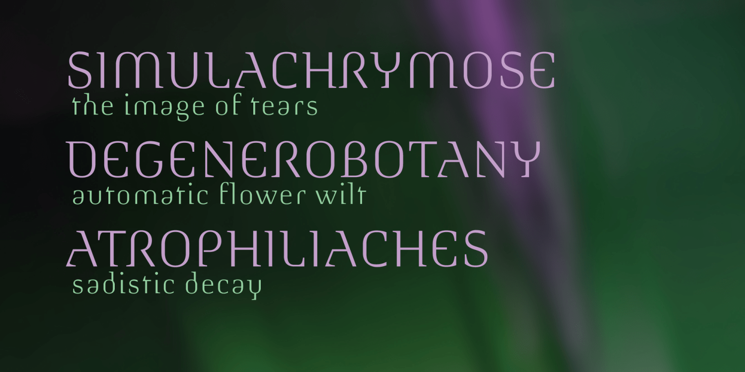 Morphica Font Poster #1