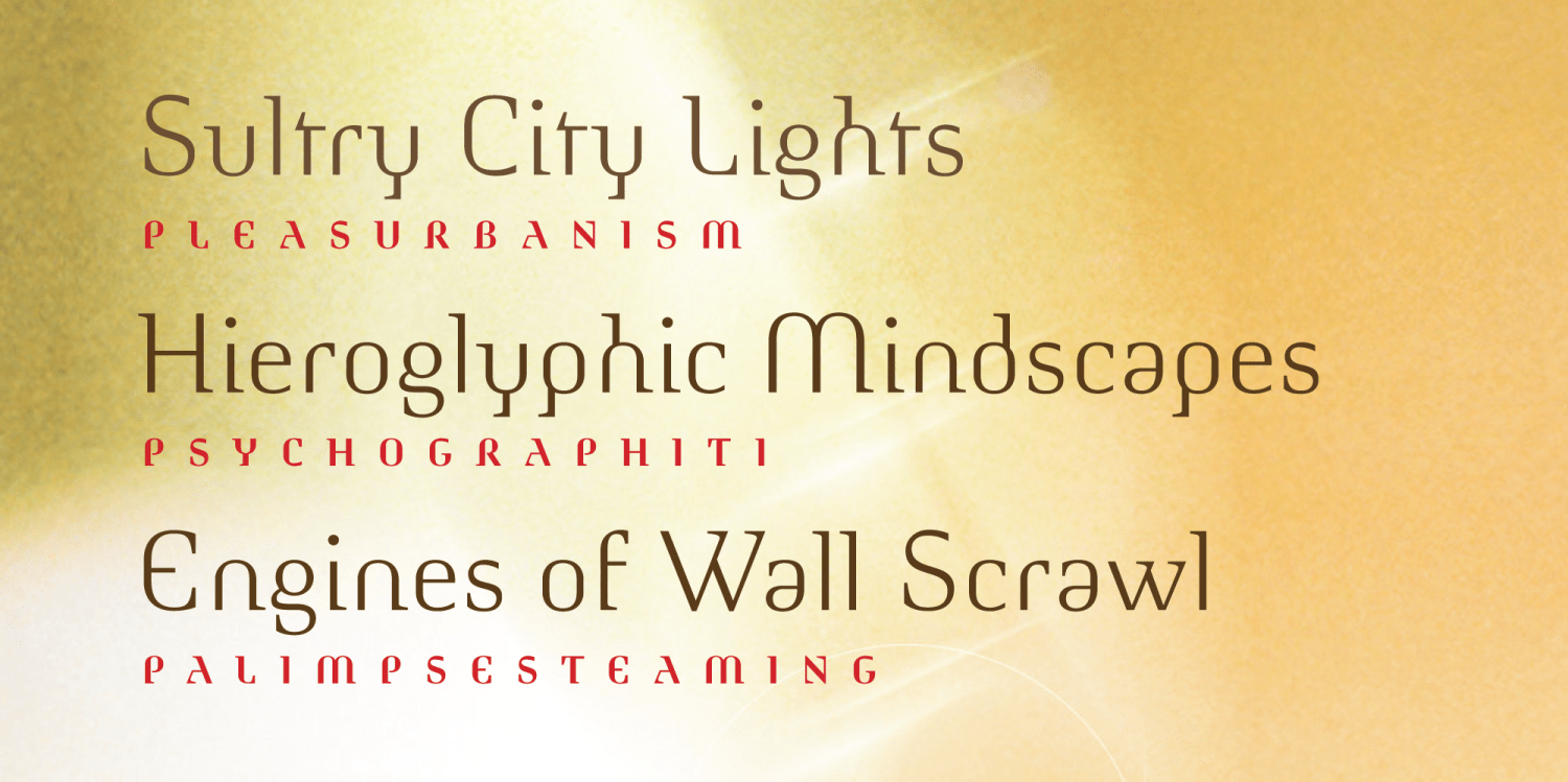 Morphica Font Poster #1