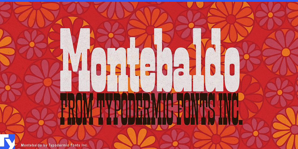 Montebaldo Font Poster #1
