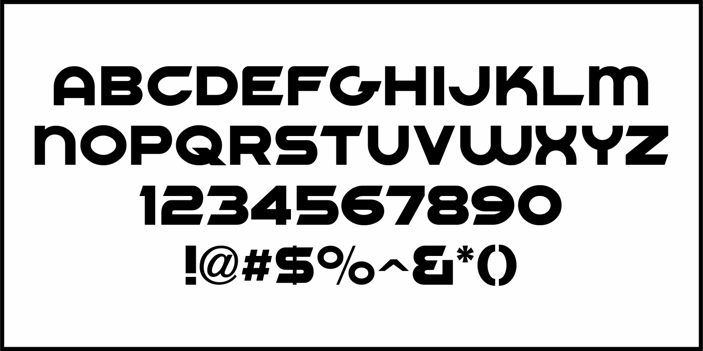 Main Office Font Poster #1