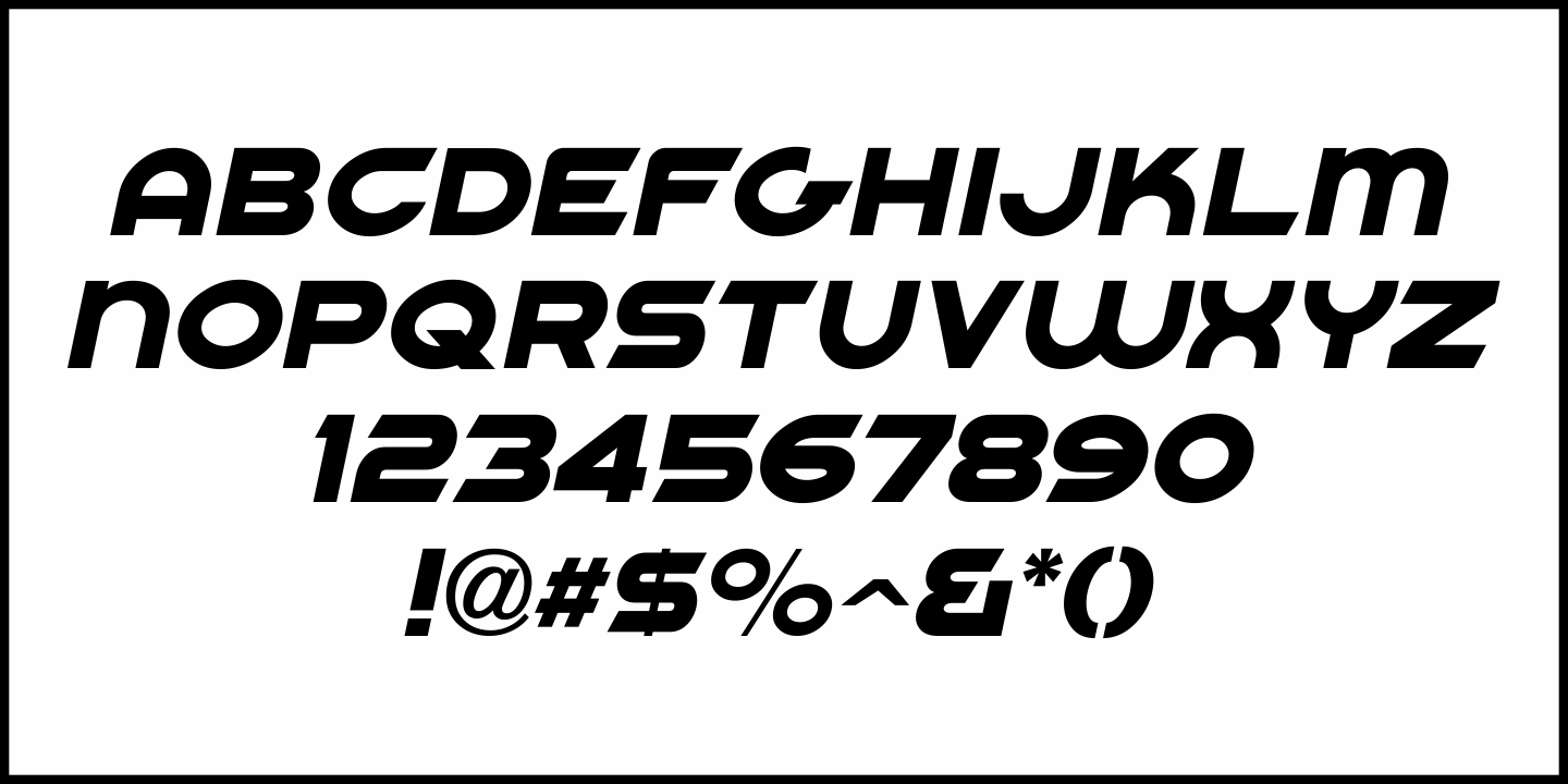 Main Office Font Poster #1