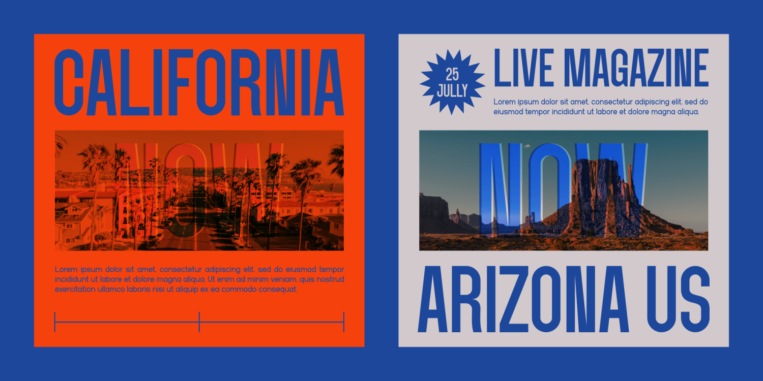Adoner Font Poster #1