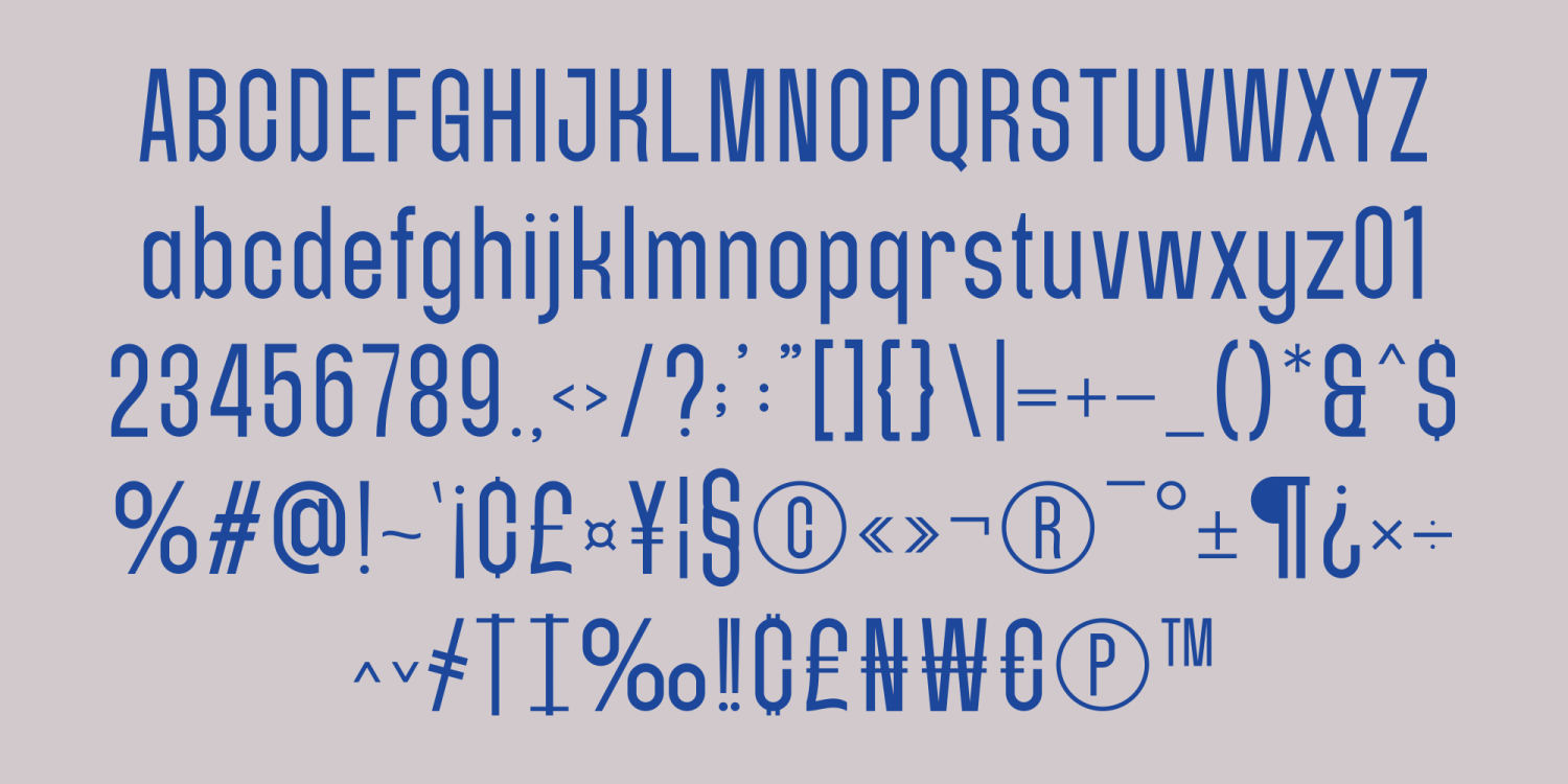 Adoner Font Poster #1