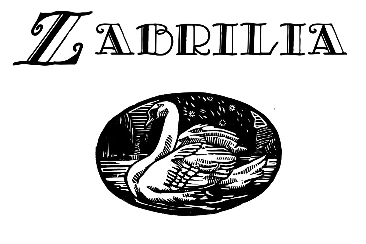 Zabrilia Font Family Poster