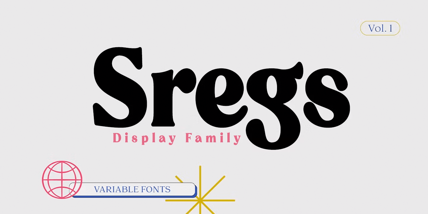 Sregs Serif Display Font Poster #1