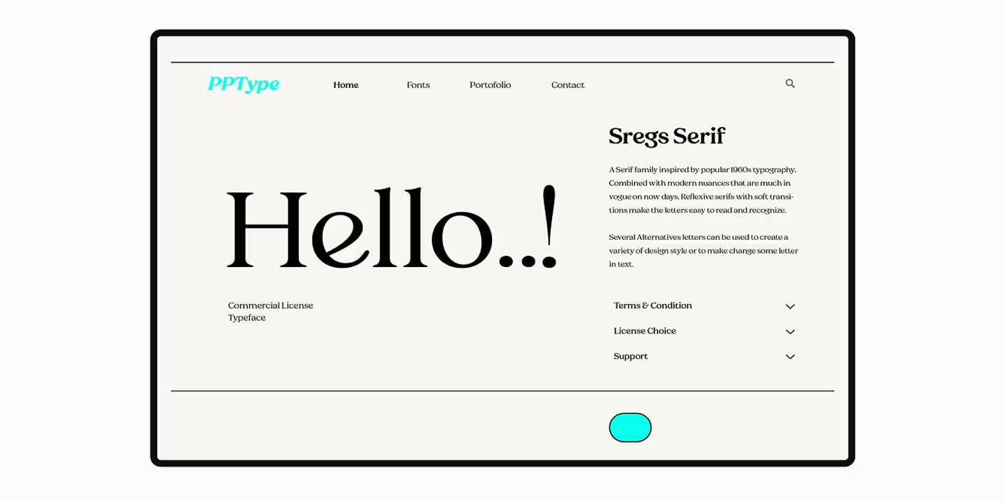 Sregs Serif Display Font Poster #1