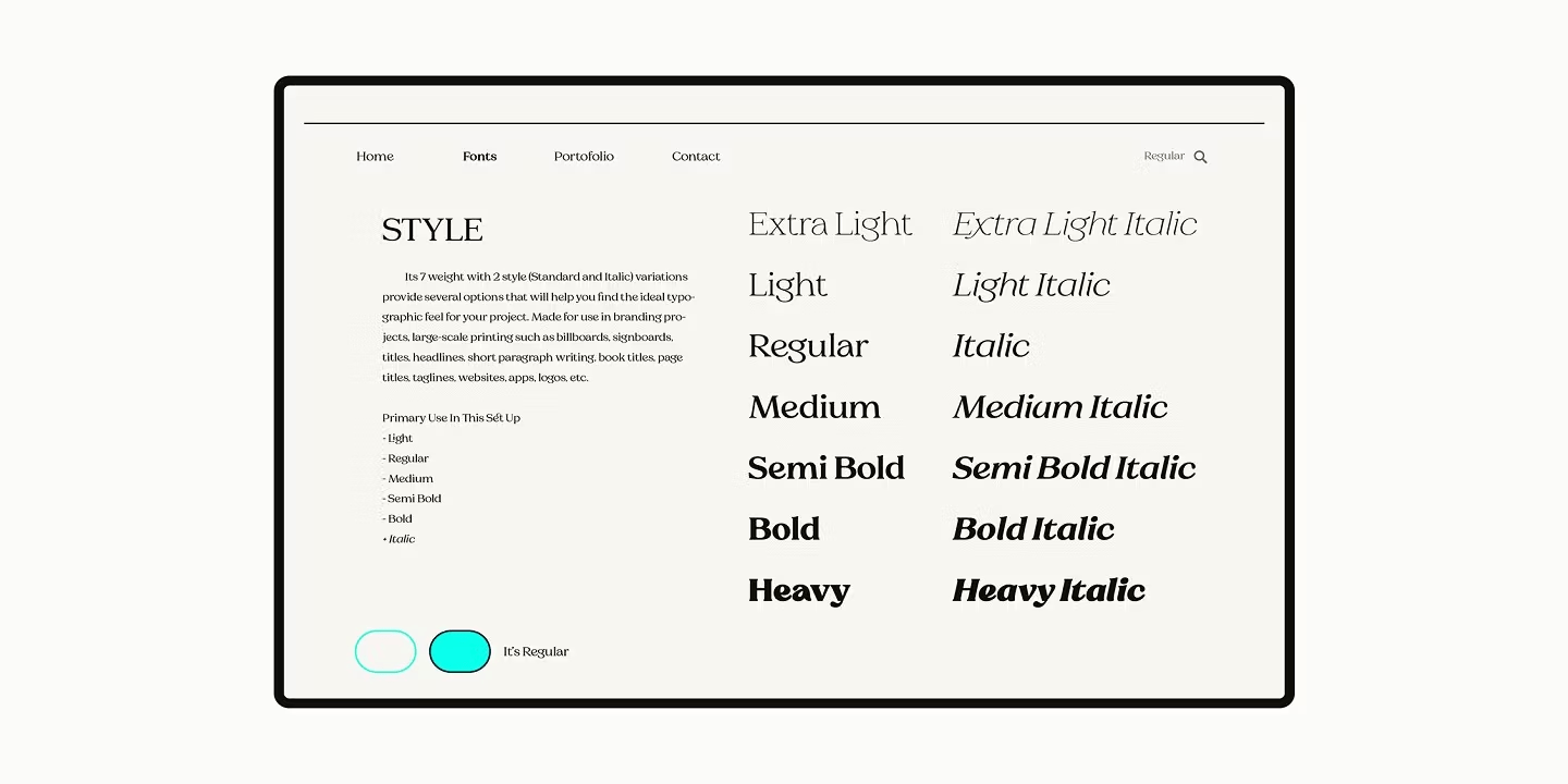 Sregs Serif Display Font Poster #1