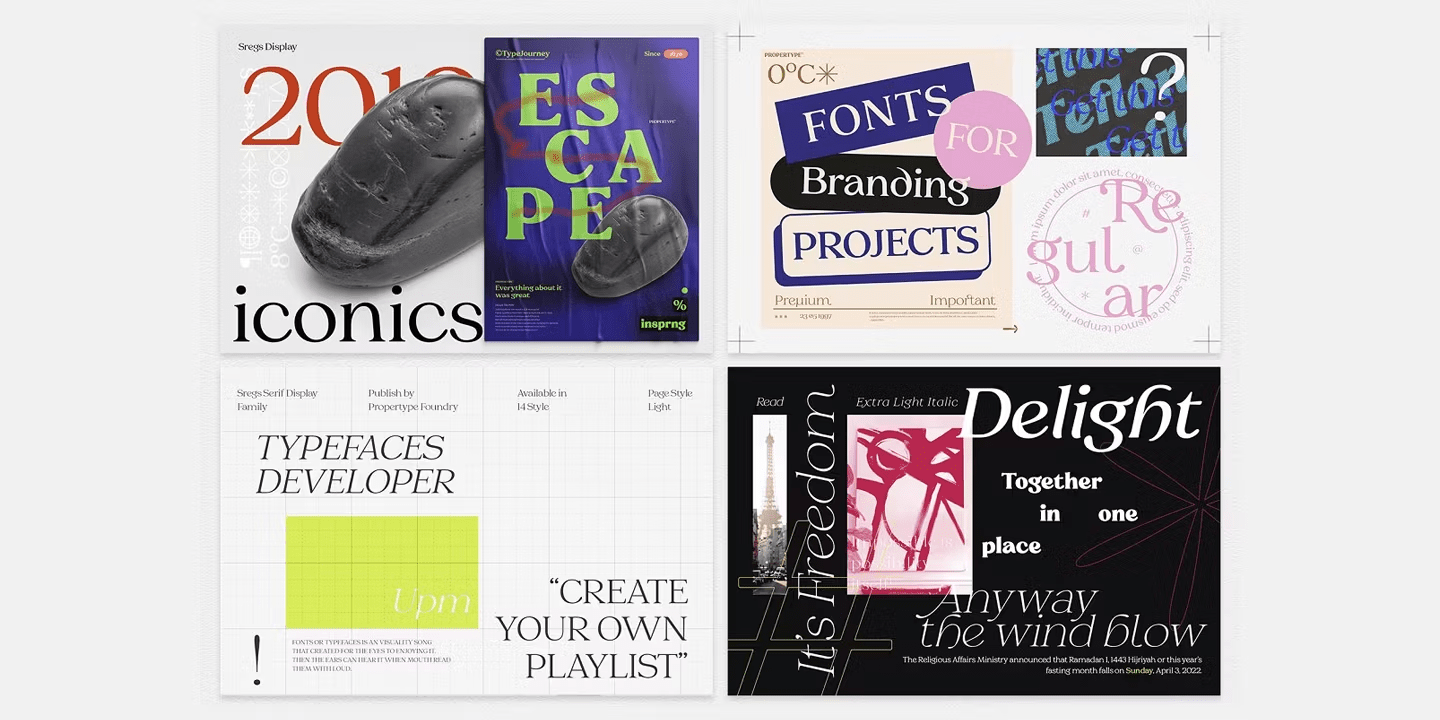 Sregs Serif Display Font Poster #1