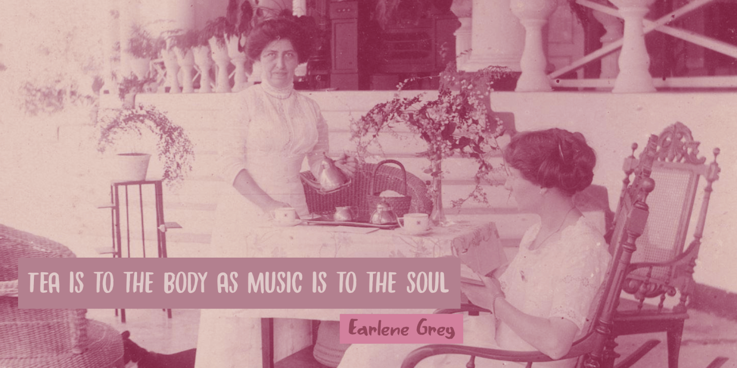 Tea For Two Font Poster #3