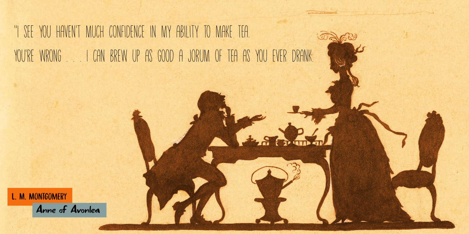 Tea For Two Font Poster #4